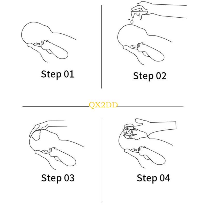 QX2D Baby Silicone Shampoo Bru - Hair Care For Baby บทวิจารณ์และราคา