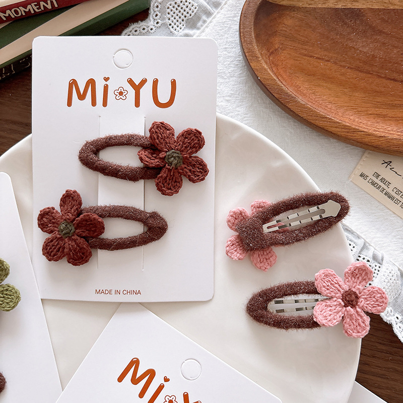 Korean Infant Hair Clips 2PCS  - Hair Care For Baby บทวิจารณ์และราคา