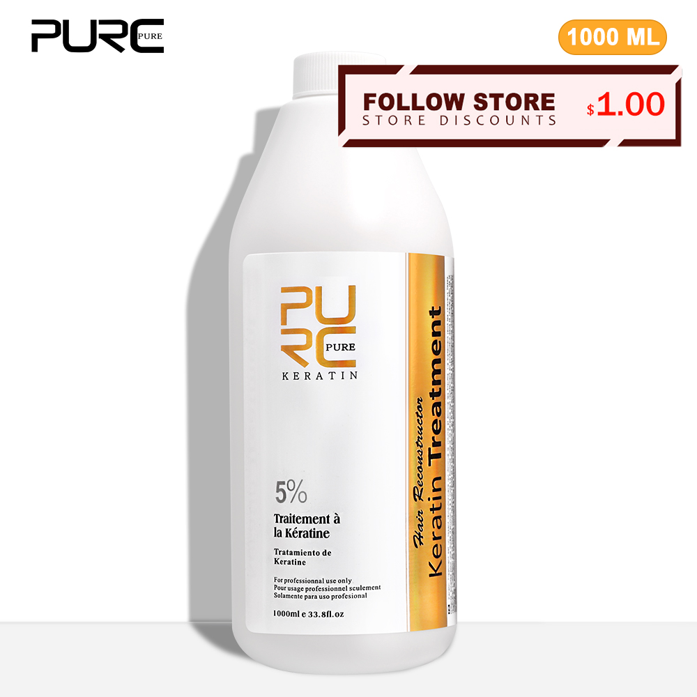 PURC 5% Keratin Smoothing Trea - Hair Care Keratin Shampoo บทวิจารณ์และราคา