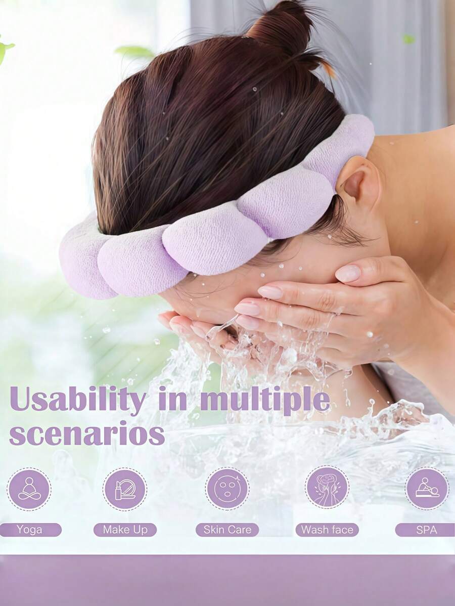 3pcs1set  Sponge Headband Wris - Hair Care Is Self Care บทวิจารณ์และราคา