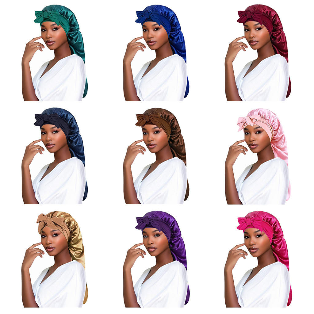 Long Satin Bonnet for Women, S - Hair Care Daily Routine บทวิจารณ์และราคา