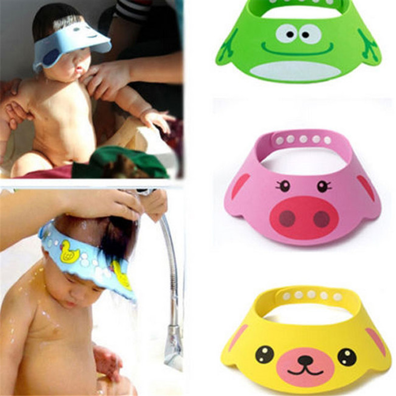 Adjustable Baby Shower Hat Tod - Hair Care For Baby บทวิจารณ์และราคา