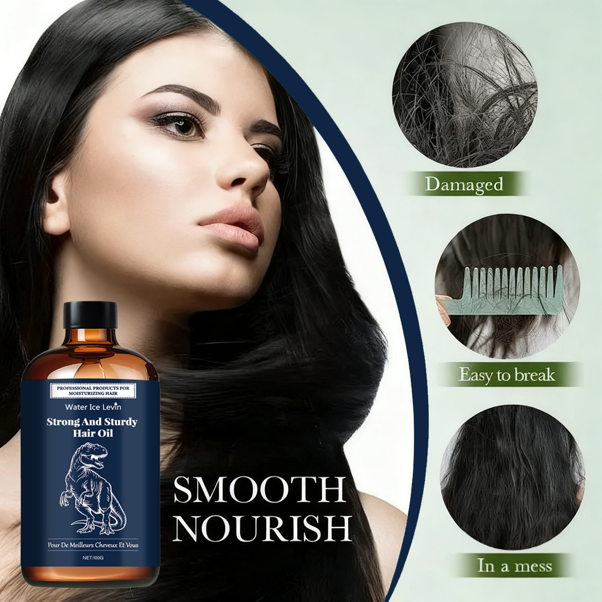 Strong & Sturdy Hair Oil with  - Hair Care Olive Oil บทวิจารณ์และราคา