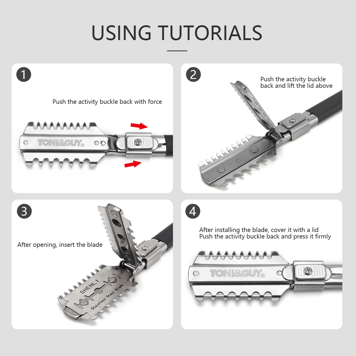 Salon Double-Edge Shaving Hair - Hair Care Barber บทวิจารณ์และราคา