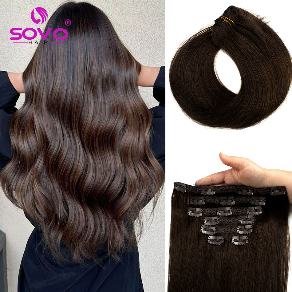 Clip In Hair Extension 100% Re - Clip In Hair Piece บทวิจารณ์และราคา