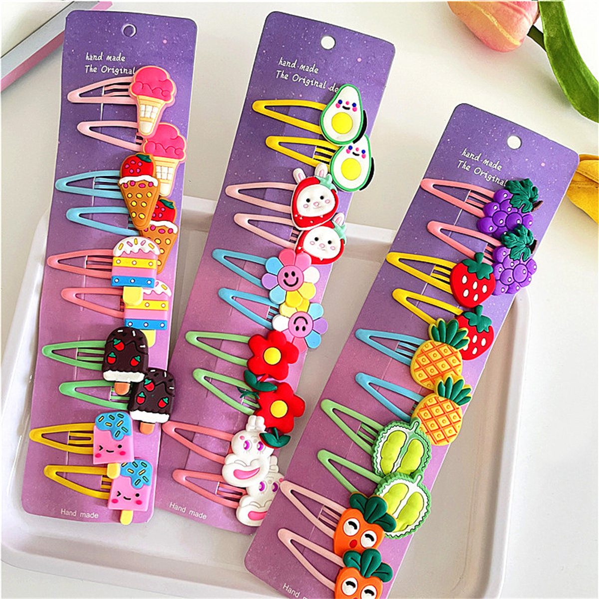 10PCS/Set New Girls Cute Carto - Hair Care Lotion บทวิจารณ์และราคา