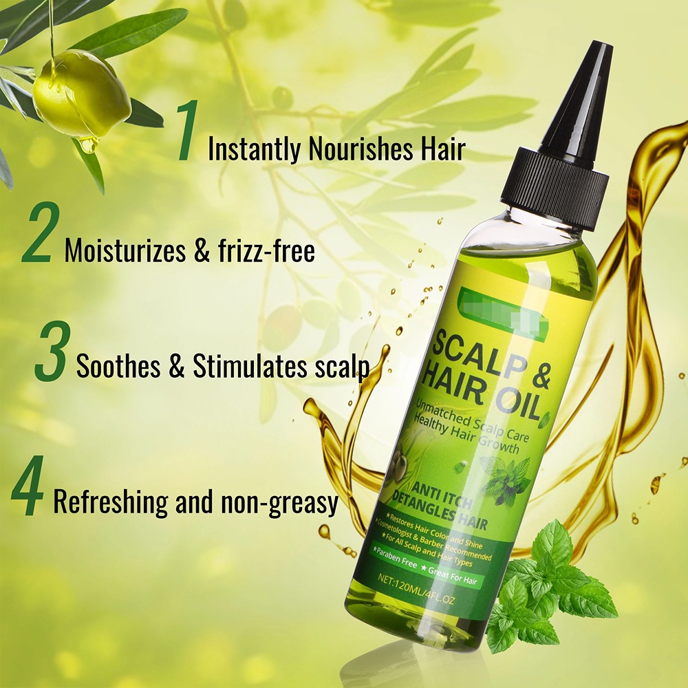 Private label 120ml olive hair - Hair Care Olive Oil บทวิจารณ์และราคา
