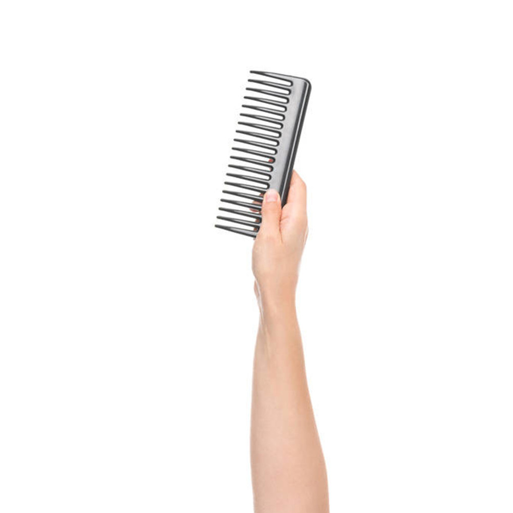 Plastic Haircut Comb Rounded T - Hair Care Barber บทวิจารณ์และราคา
