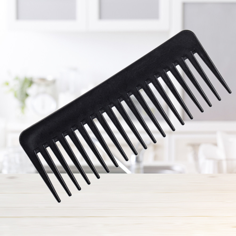 Plastic Haircut Comb Rounded T - Hair Care Barber บทวิจารณ์และราคา