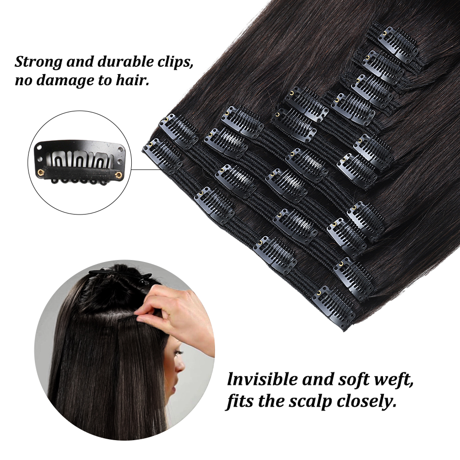 240G Clip In Hair Extensions H - Clip In Hair Piece บทวิจารณ์และราคา