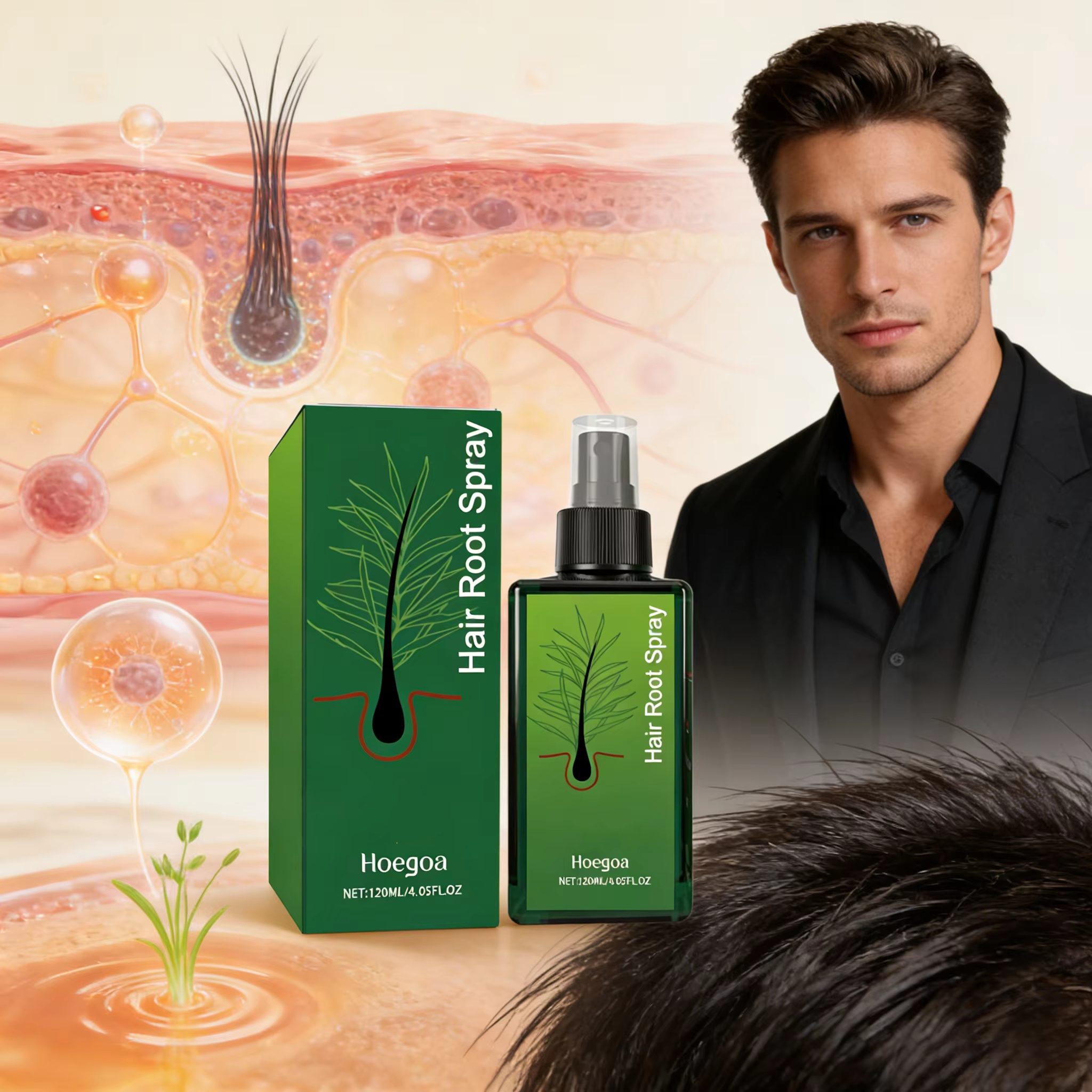 Hair Growth Oil Spray Repair D - Hair Care Essence บทวิจารณ์และราคา