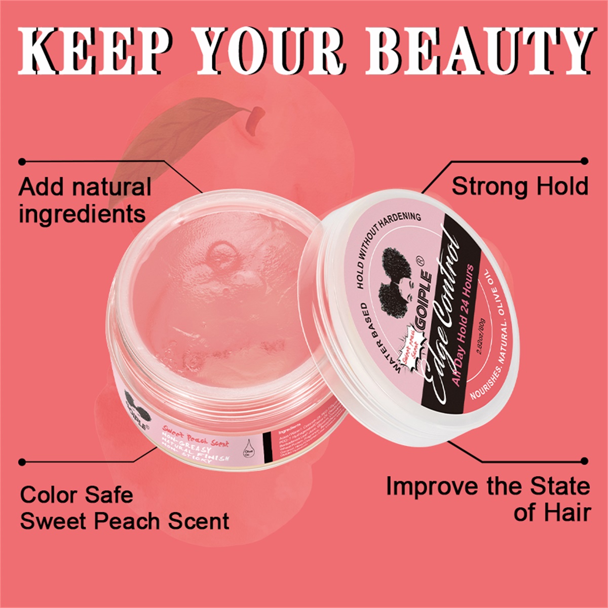 GOIPLE Natural Fruits Scents E - Hair Care Olive Oil บทวิจารณ์และราคา