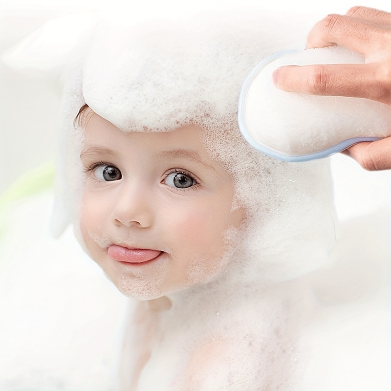 Baby Bath Sponge,Children Scru - Hair Care For Baby บทวิจารณ์และราคา