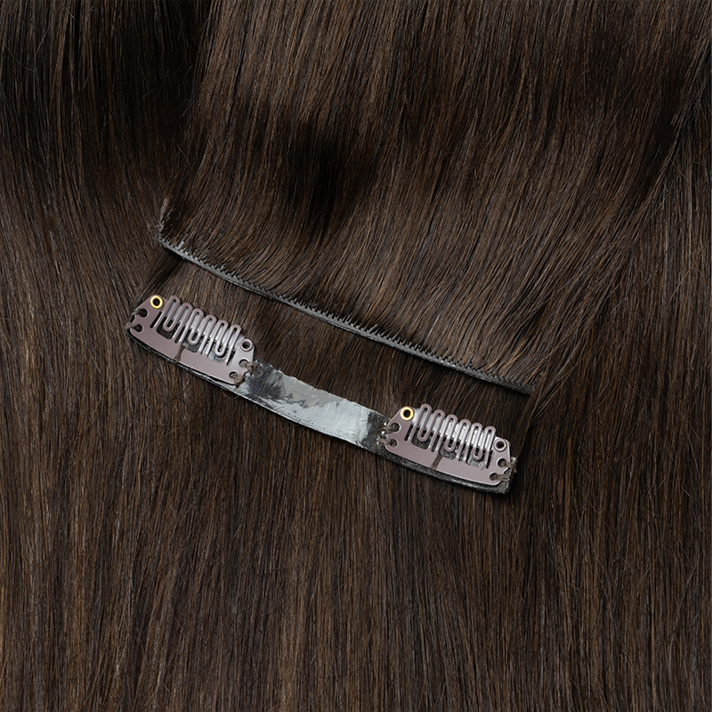 Invisible Thick PU Clip In Hum - Clip In Hair Piece บทวิจารณ์และราคา