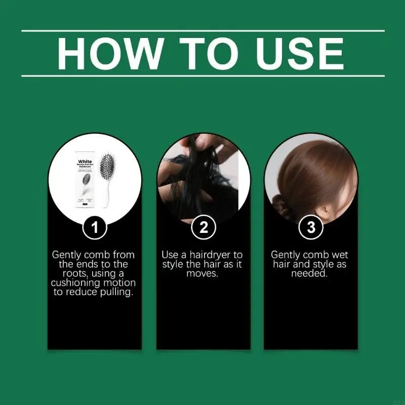 Boar Bristles And Nylon Brush  - Hair Care Daily Routine บทวิจารณ์และราคา