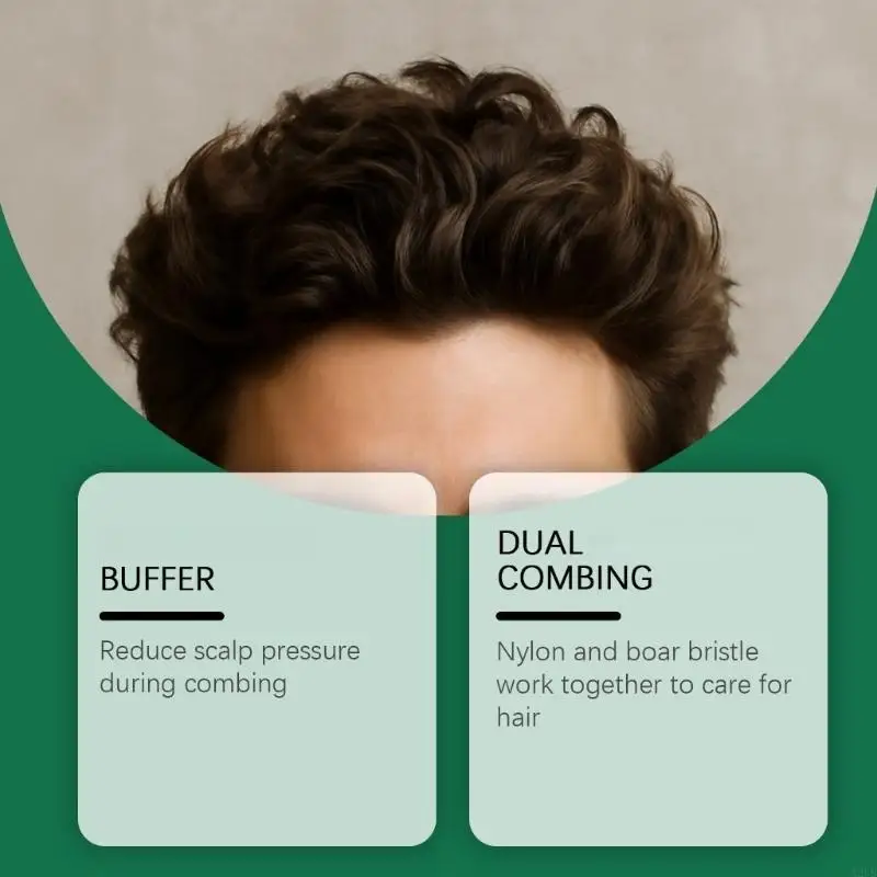 Boar Bristles And Nylon Brush  - Hair Care Daily Routine บทวิจารณ์และราคา