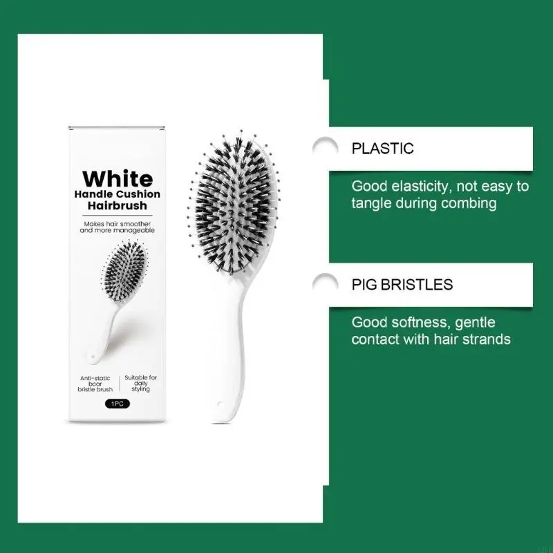 Boar Bristles And Nylon Brush  - Hair Care Daily Routine บทวิจารณ์และราคา