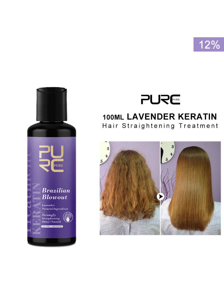PURC Lavender 12% Brazilian Ke - Hair Care Korea บทวิจารณ์และราคา