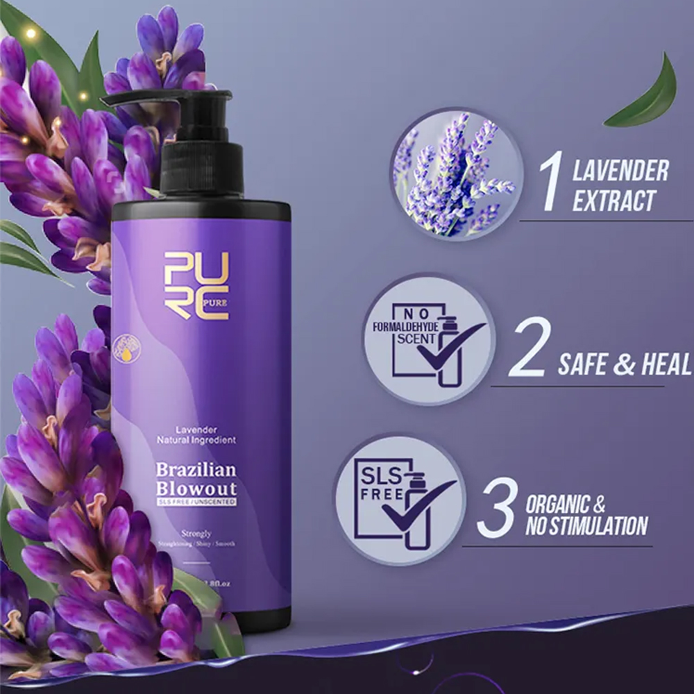PURC Lavender 12% Brazilian Ke - Hair Care Korea บทวิจารณ์และราคา