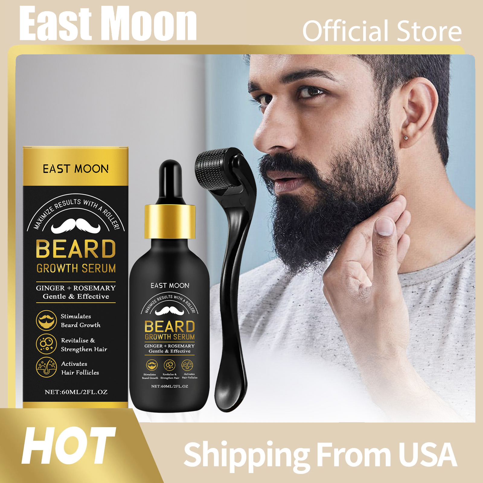 Beard Care Essential Oil Deep  - Hair Care Essence บทวิจารณ์และราคา